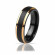 Черное кольцо из карбида вольфрама Lonti RTG-4321-KRD