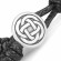 Плетеный браслет Everiot Select LNS-3016 из змеевика с кельтским узлом