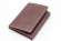 Мужской кожаный бумажник Timberland 7400, коричневый, 3 секции