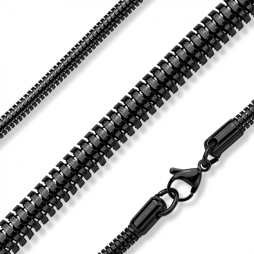 Цепочка Spikes NO-SSNZ-32-K из стали с черным покрытием Цепочка Spikes NO-SSNZ-32-K из стали с черным покрытием