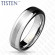 Кольцо Tisten из титан-вольфрама (тистена) R-TS-017 с матовой полосой