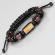 Плетеный браслет ручной работы в стиле Шамбала Everiot Select LNS-3127 из деревянных бусин