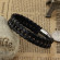 Кожаный браслет мужской Everiot BC-XP-0175 плетеный
