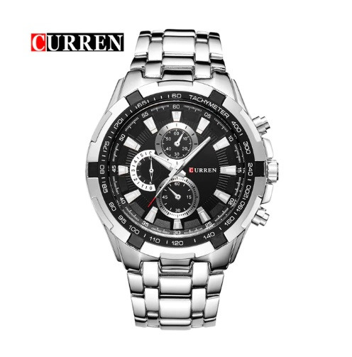Купить Мужские часы из стали с металлическим браслетом Curren CR-XP-0051-ST за 1 970 руб.