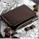 Мужское портмоне для путешествий универсальное кожаное Everiot Bnote 2.0 Шоколад коричневое