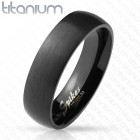 Кольцо из титана Spikes R-TM-3882 черное матовое Кольцо из титана Spikes R-TM-3882 черное матовое
