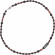Мужской чокер Everiot Select LNS-3005 из граната, агата и камня бычий глаз с символом-оберегом "Трискель" и рунами