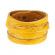 Кожаный браслет Spikes SL0106-Y, желтый